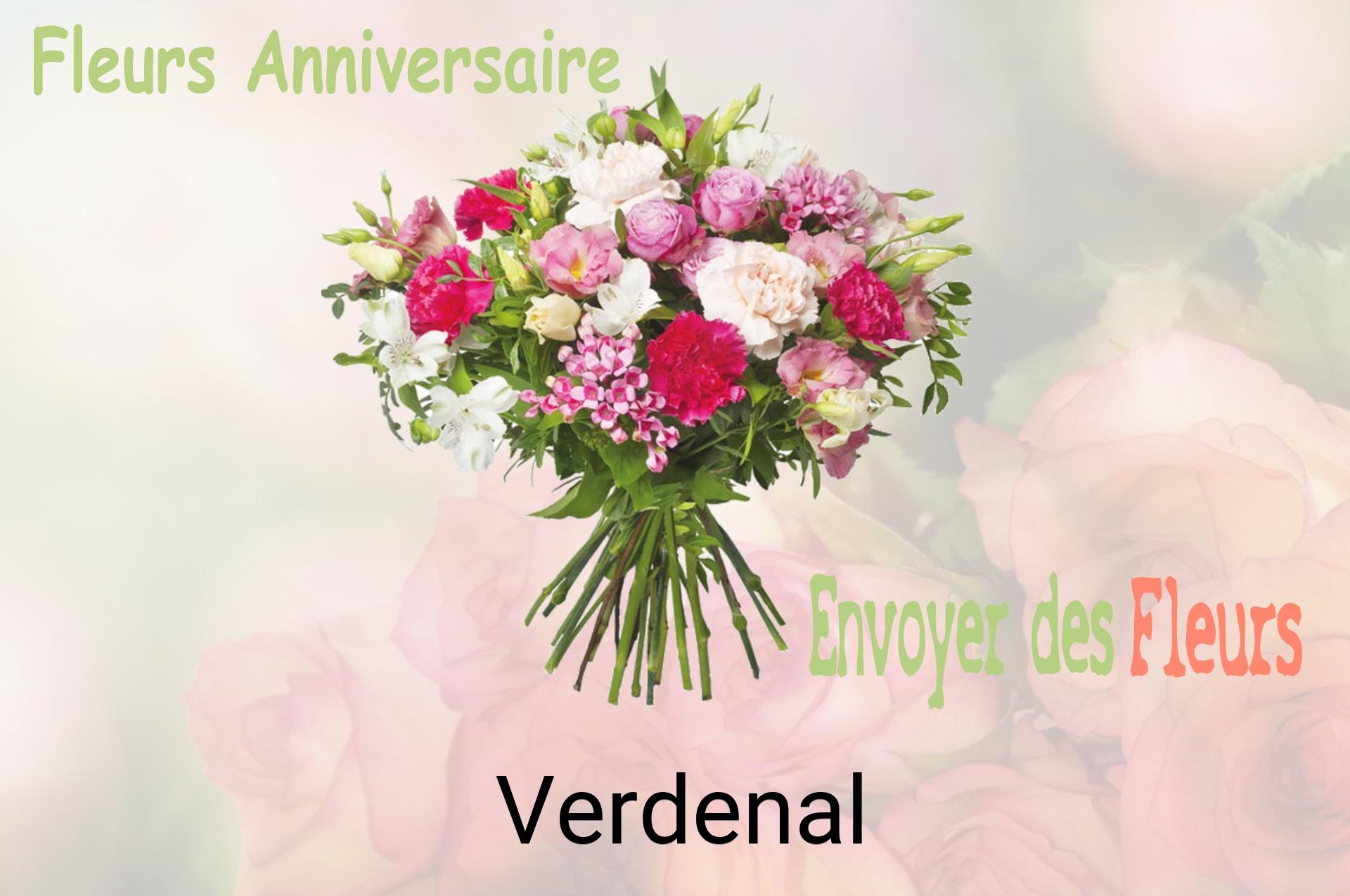 Bouquet de fleurs d’anniversaire livré à Verdenal