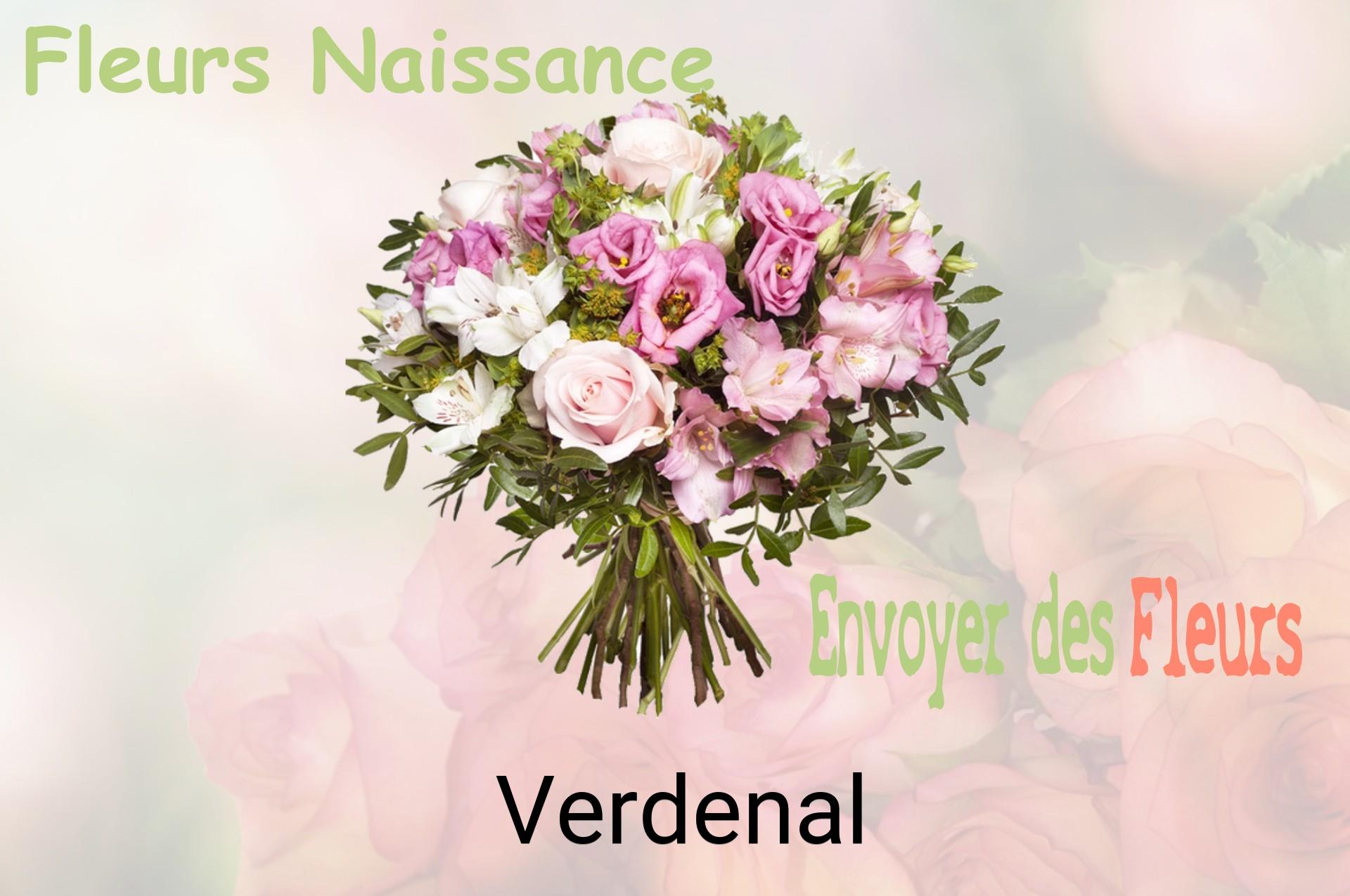 Bouquet de fleurs de naissance livré à Verdenal